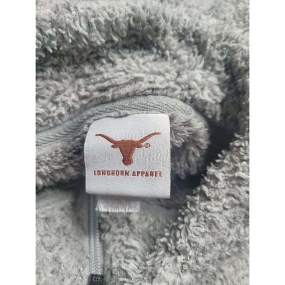 Longhorn Apparel University of Texas UT Fleece 1/4 Zip Pullover Women's XL - Picture 5 of 6